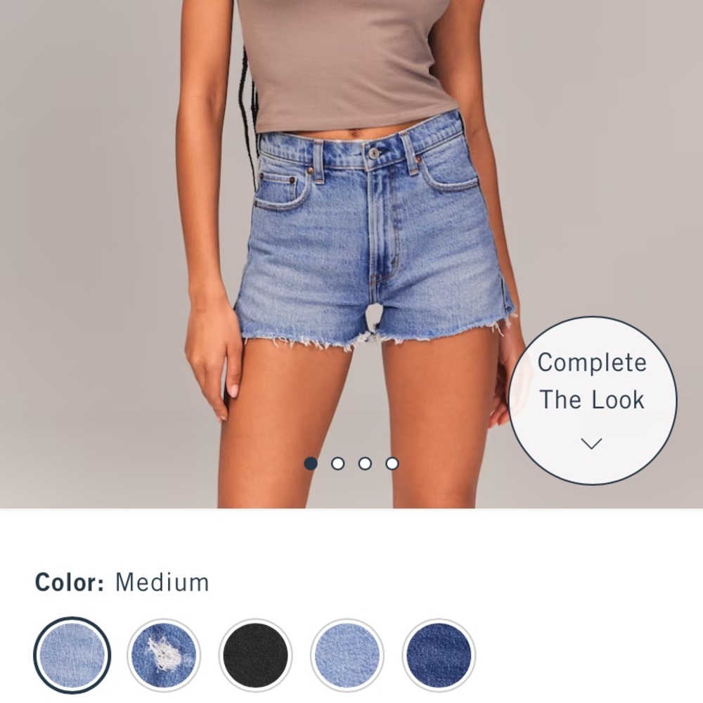Abercrombie mom shorts